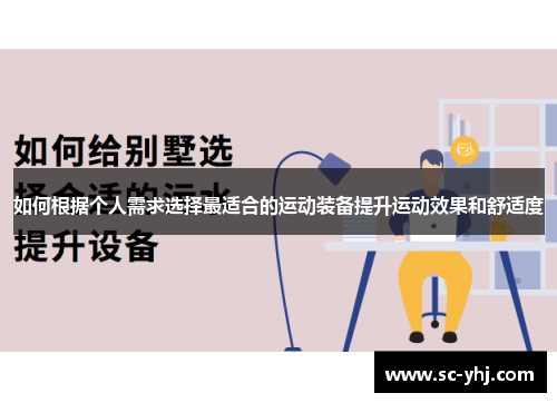 如何根据个人需求选择最适合的运动装备提升运动效果和舒适度